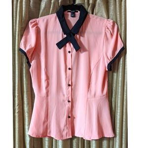 Forever 21 Pink Blouse